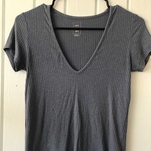 Fitted Scoop Neck